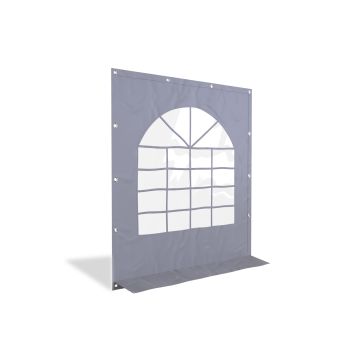 Partytent PVC Premium zijwand partytent met raam 2m breed - 2m hoog