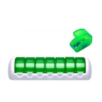 Kunststof pillendoos voor 7 dagen 