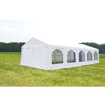 Professionele Partytent PVC 5x10x2,6 mtr in Wit