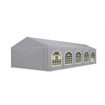 Premium Partytent PVC 5x10x2 mtr in Grijs