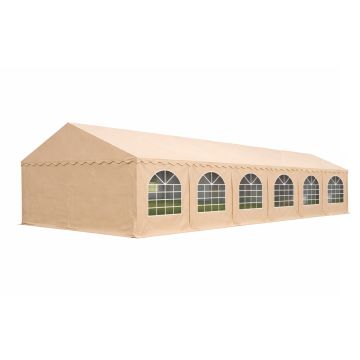Premium Partytent PVC 5x12x2 mtr in Beige