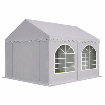 Partytent 3 x 4 meter PVC Premium kleur Grijs