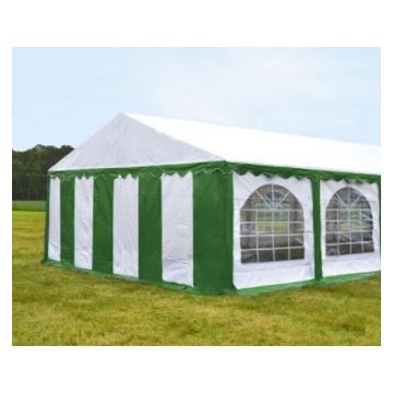Premium Partytent PVC 3x4x2 mtr in Wit-Groen