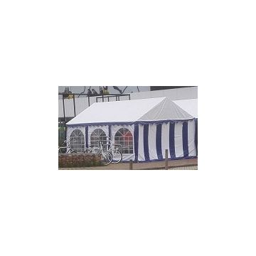 Premium Partytent PVC 3x6x2 mtr in Wit-Blauw