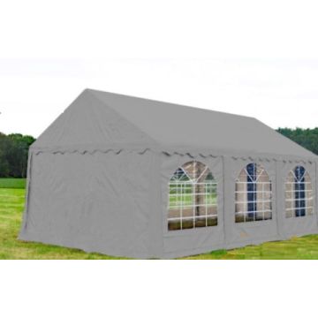 Premium Partytent PVC 3x6x2 mtr in Grijs