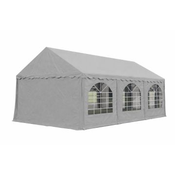 Premium Partytent PVC 3x6x2 mtr in Grijs