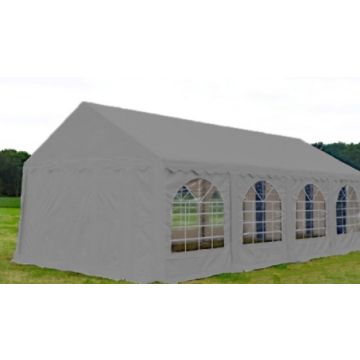 Premium Partytent PVC 4x8x2 mtr in Grijs
