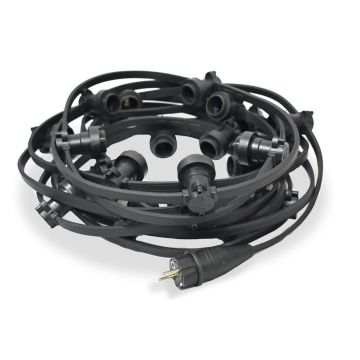 Spatwaterdicht Prikkabel 15 meter voor binnen of buiten