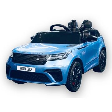 Range Rover Velar, 12 volt kinderauto met afstandsbediening en meer!