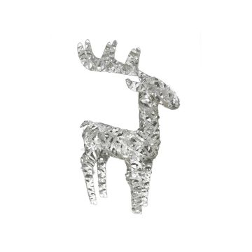 Metalen Rendier met 50 LEDs - Kerstverlichting - 66cm hoog