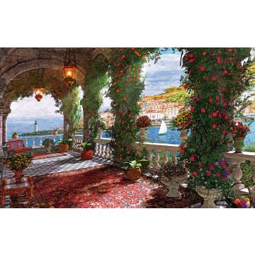 JigSaw Rose Corridor Legpuzzel 1000 Stukjes Puzzel 50 x 70 cm Puzzle Vanaf 14+