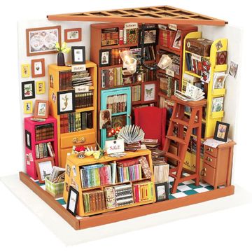 Robotime Sam's Study DIY Miniatuur Knutselen