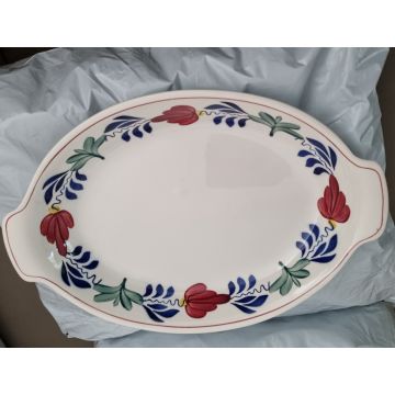 Boerenbont serveer broodschaal met handvaten 31 cm