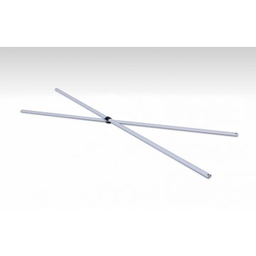 Schaarstuk staal geschikt voor easy up vouwtent (kies je maat)