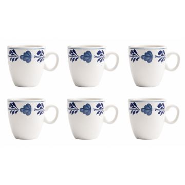 Boerenblauw Minimok Pompei 0,23L set van 6