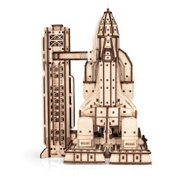Eco Wood Art Space Shuttle Modelbouw DIY Knutselen