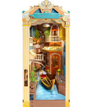 Robotime Book Nook Romantic Venice DIY Modelbouw Knutselen