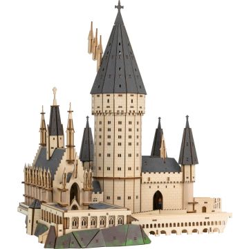 Harry Potter Hogwarts The Great Hall 3D Houten Puzzel Bouwpakket – Modelbouw DIY (697 Onderdelen)