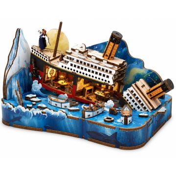 PlayfulMario Titanic Schipsbreuk met verlichting 196 onderdelen Modelbouw