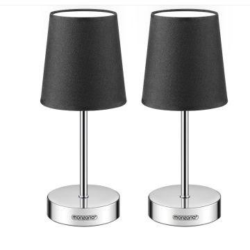 Tafellamp Lumière Set van 2 Antraciet 32x13x13cm