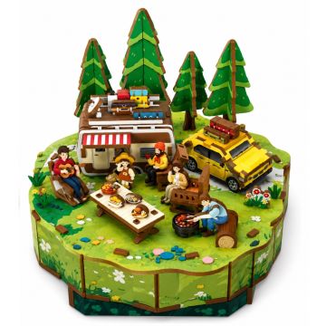PlayfulMario Travel Outside Camping met muziek 97 onderdelen Modelbouw