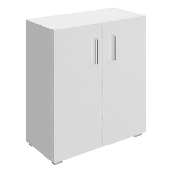 Dressoir 2 deurs Vela Wit 77x30x60cm 