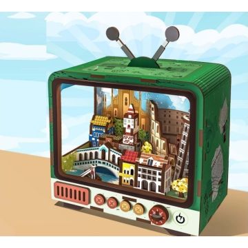 Modelbouw Houten Puzzel Venetie |118 Onderdelen Creatief & Educatief 