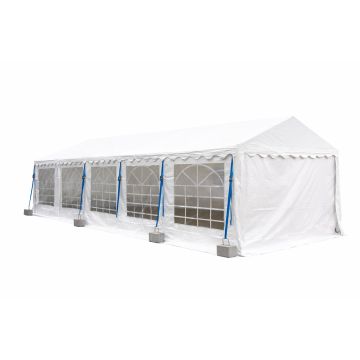 Veranker PVC Partytent 2 mtr met spanbanden-betongewicht