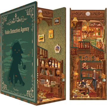 Tone-cheer BookNook Violin Detective Agency Modelbouw Knutselen