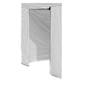 Zijwand Easyup Vouw-tent 3 mtr met deur kleur Wit