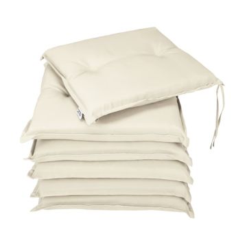 Zitkussens Boston 6 stuks Crème 43x39x5cm