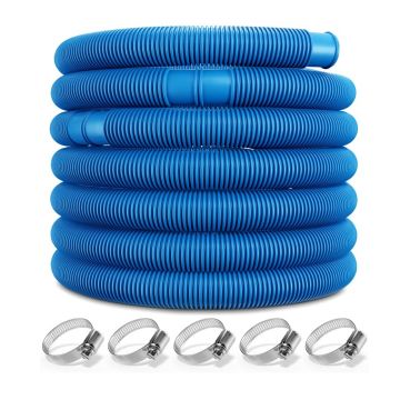 Zwembadslang Blauw Ø38mm 10m
