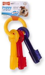 NYLABONE PUPPY CHEW BIJTSLEUTELS BACONSMAAK TOT 16 KG