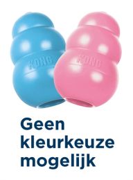 KONG PUPPY ROZE OF BLAUW ASSORTI LARGE 10X7X7 CM