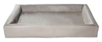 BIA BED KUNSTLEER HOES HONDENMAND TAUPE BIA-80 100X80X15 CM