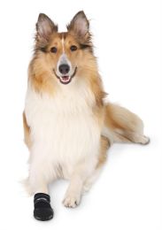 TRIXIE WALKER CARE BESCHERMSCHOENEN ZWART 2 STUKS XL 20X10 CM