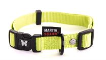 MARTIN SELLIER HALSBAND NYLON GROEN VERSTELBAAR 25 MMX45-65 CM