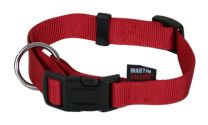 MARTIN SELLIER HALSBAND BASIC NYLON ROOD 16 MMX30-45 CM