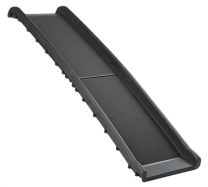 TRIXIE CAR RAMP LOOPPLANK OPVOUWBAAR ZWART 156X40CM