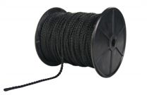 TRIXIE BEVESTIGINGSKOORD POLYETHEEN ZWART 100 MTR