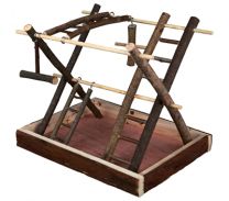 TRIXIE NATURAL LIVING SPEELPLAATS 35X27X30 CM