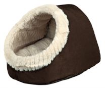 TRIXIE KATTENMAND IGLO TIMUR BRUIN / BEIGE 35X26X41 CM