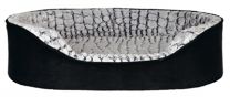 TRIXIE HONDENMAND LINO MEMORYFOAM ZWART / GRIJS 110X92 CM