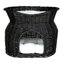 TRIXIE KATTENMAND WILG ZWART 54X43X37 CM