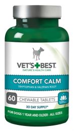 VETS BEST COMFORT CALM HOND 60 TBL