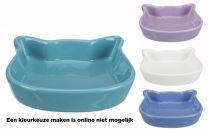 TRIXIE VOERBAK KATTENKOP ASSORTI 12 CM