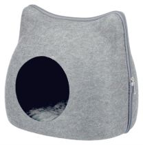 TRIXIE RELAX IGLO KAT VILT GRIJS 38X37X35 CM
