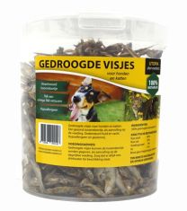 GEDROOGDE VISJES VOOR HOND EN KAT 1,2 LTR