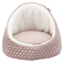 TRIXIE KATTENMAND IGLO LIVIA ROZE / CREME 45X45X33 CM