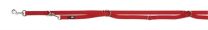 TRIXIE HONDENRIEM PREMIUM VERSTELBAAR ROOD 300X2,5 CM